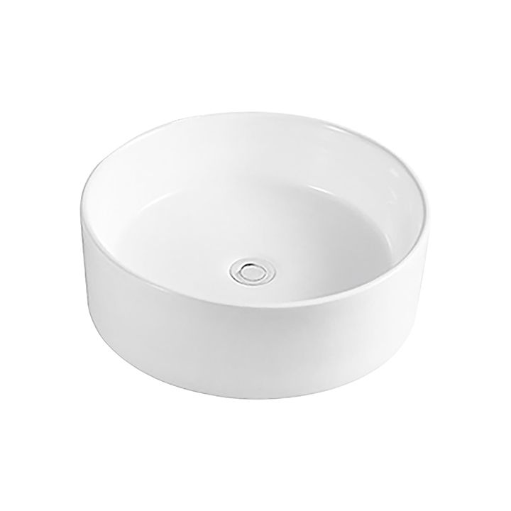 Mẫu chậu lavabo trắng sứ sang trọng
